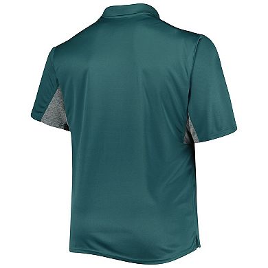 Men's Midnight Green Philadelphia Eagles Big & Tall Team Color Polo