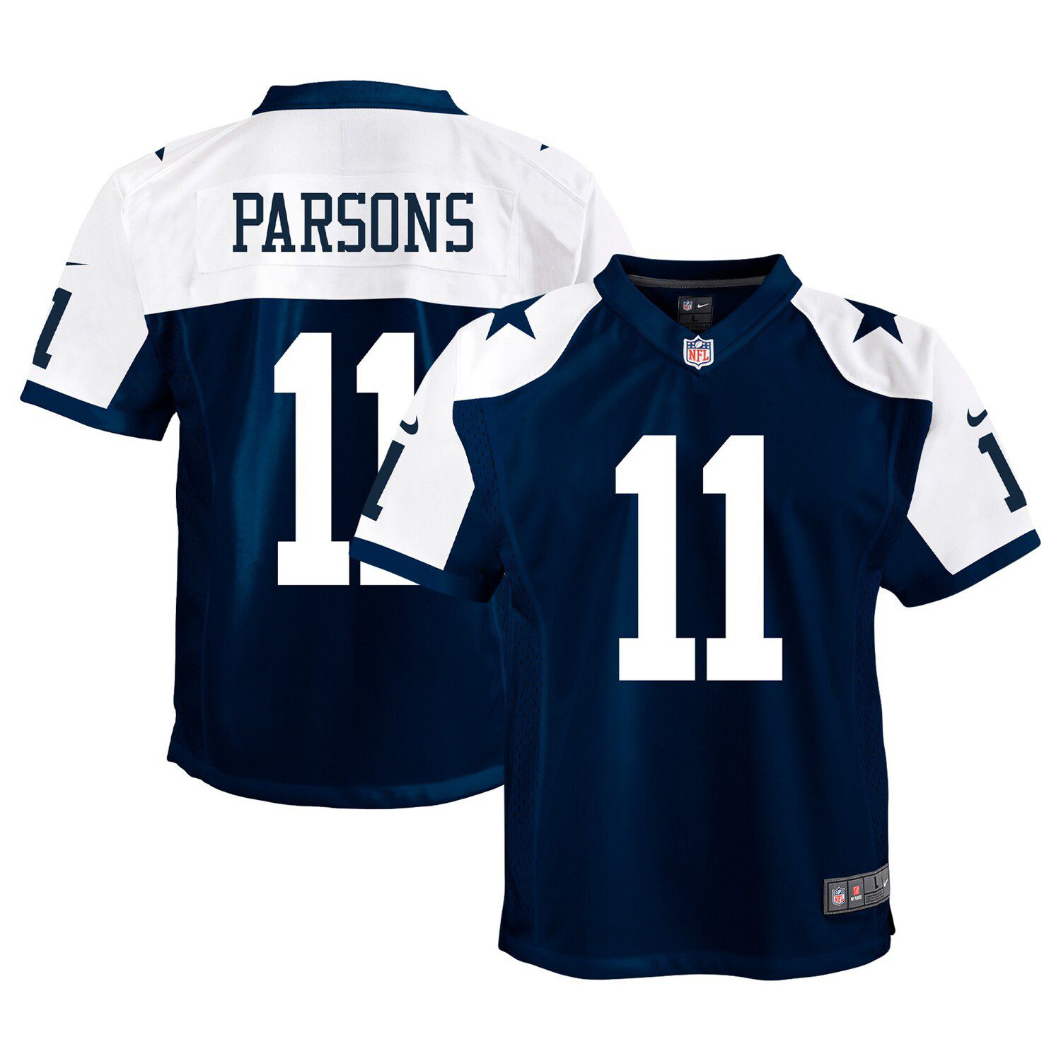 Men's Fanatics Branded Micah Parsons Navy Dallas Cowboys Big & Tall Player  Name & Number T-Shirt