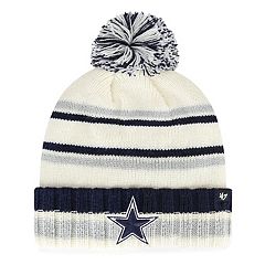 Youth Navy Dallas Cowboys Trend Cuffed Knit Hat with Pom