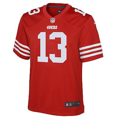 Youth Nike Brock Purdy Scarlet San Francisco 49ers Game Jersey