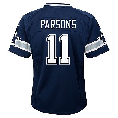 Toddler Nike Micah Parsons Navy Dallas Cowboys Game Jersey