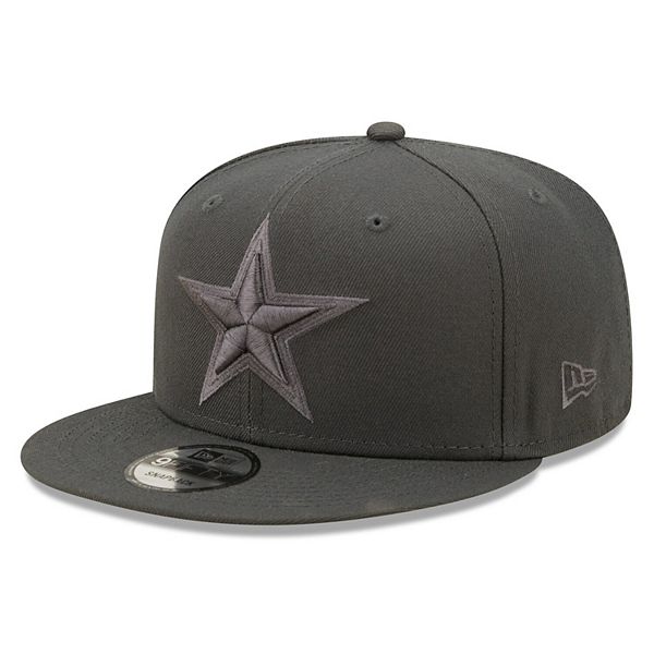 Men's New Era Graphite Dallas Cowboys Color Pack 9FIFTY Snapback Hat