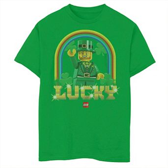 Boys 8-20 Lego Raining Luck Leprechaun Tee