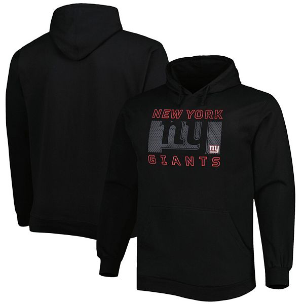 New York Giants Neutral Colour Logo Hoodie - Mens - Big & Tall