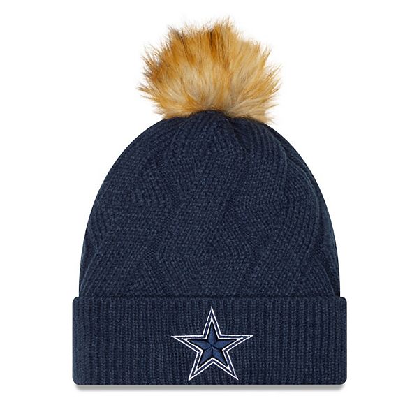 cowboys pom pom hat