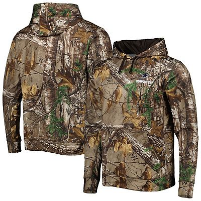 Men's Realtree Camo Dallas Cowboys Champion Tech Fleece Pullover