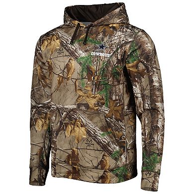 Men's Realtree Camo Dallas Cowboys Champion Tech Fleece Pullover Hoodie