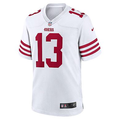 Men's Nike Brock Purdy White San Francisco 49ers Game Player Jersey