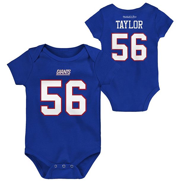 Lawrence Taylor Men's New York Giants Mitchell and Ness Throwback