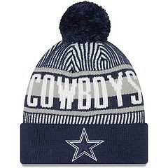 Men's New Era Black Dallas Cowboys Super Bowl Champions Cuffed Knit Hat