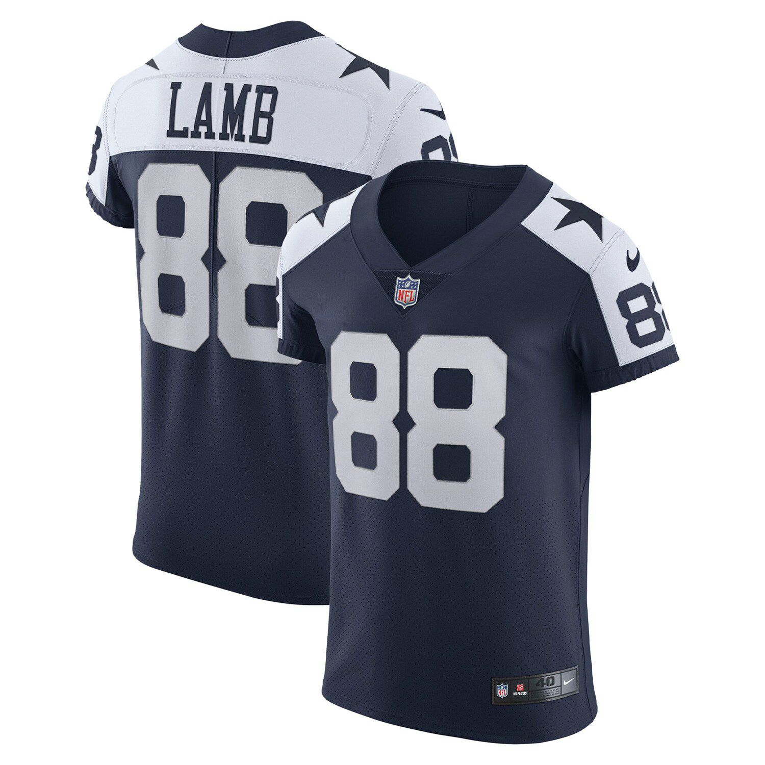 CeeDee Lamb Dallas Cowboys Nike Navy Vapor F.U.S.E. Limited Jersey, M / Navy