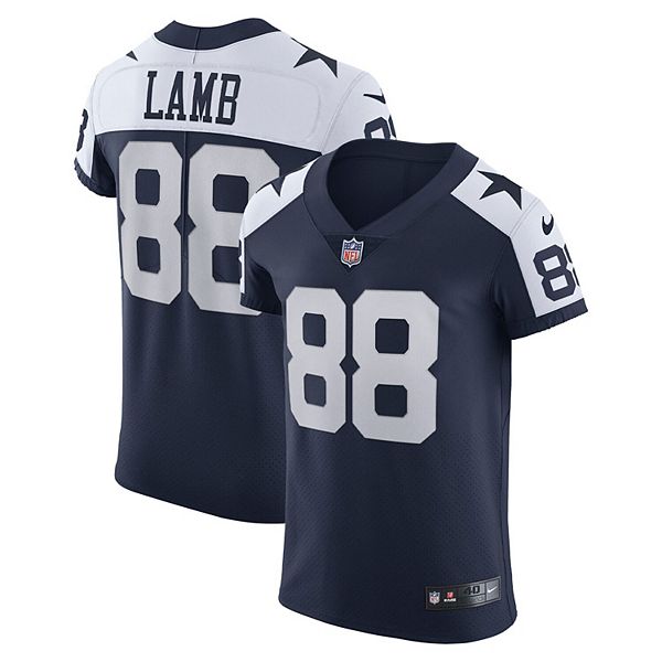 Men's Nike CeeDee Lamb Navy Dallas Cowboys Vapor Elite Jersey