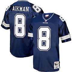 Youth Mitchell & Ness Troy Aikman Navy Dallas Cowboys Retired