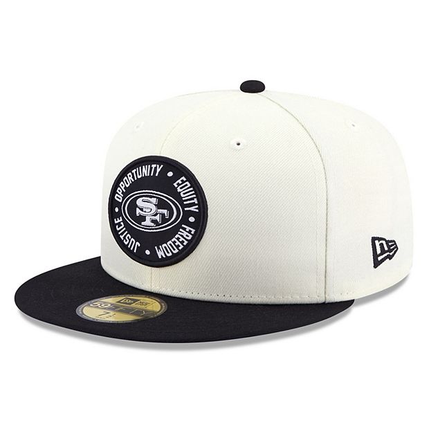 black 49ers flex fit hat