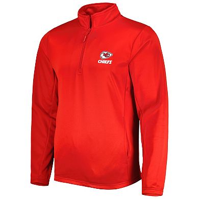 Men's Dunbrooke Red Kansas City Chiefs All-Star Tech Quarter-Zip Top