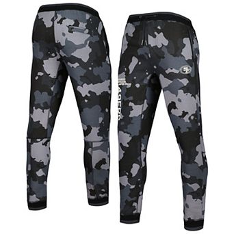 Unisex The Wild Collective Black San Francisco 49ers Camo Jogger Pants