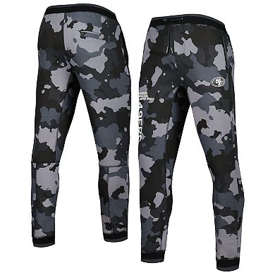 Unisex The Wild Collective Black San Francisco 49ers Camo Jogger Pants