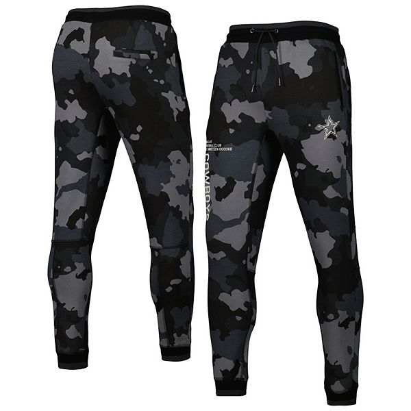 Unisex The Wild Collective Black Dallas Cowboys Camo Jogger Pants Size: Small