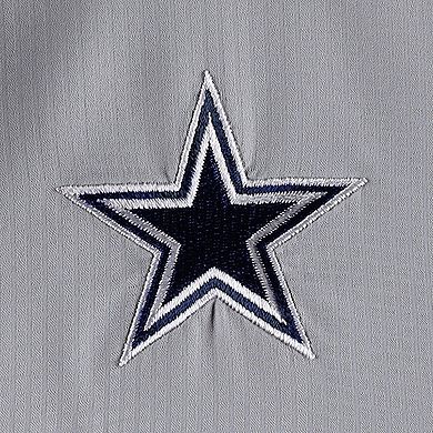 Women's Columbia Gray Dallas Cowboys Tamiami Omni-Shade Pullover Hoodie