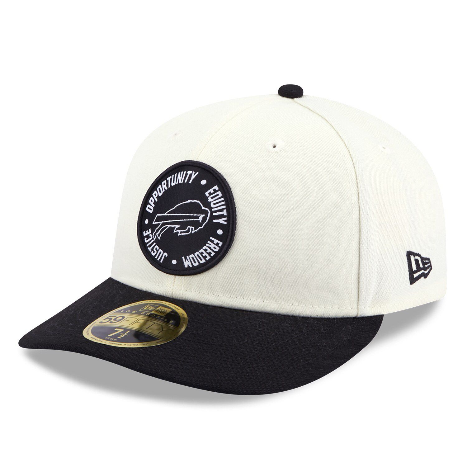 Buffalo Bills New Era Two-Tone Chrome Classic 9FIFTY Snapback Hat -  Cream/Royal