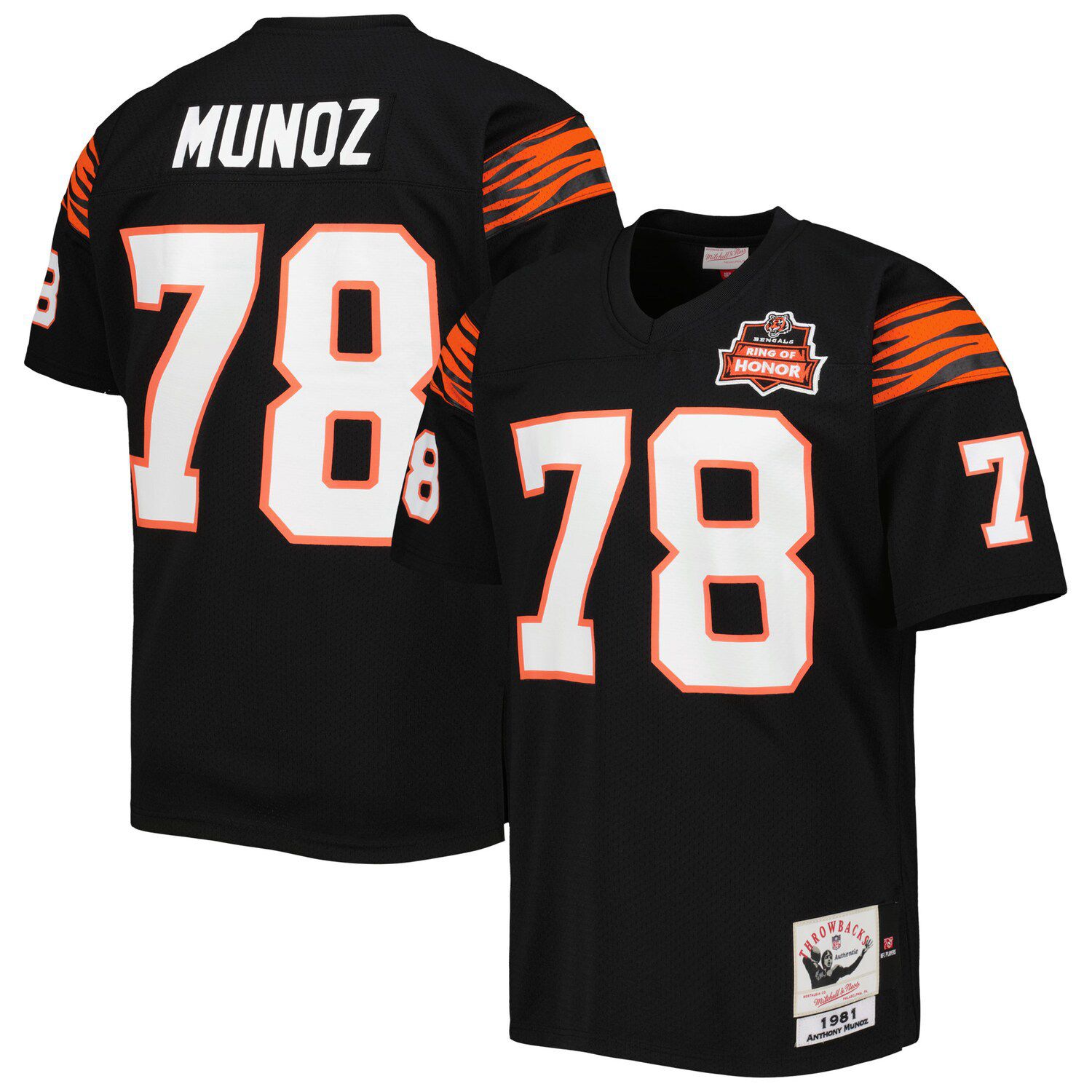 Cincinnati bengals outlet throwback jersey