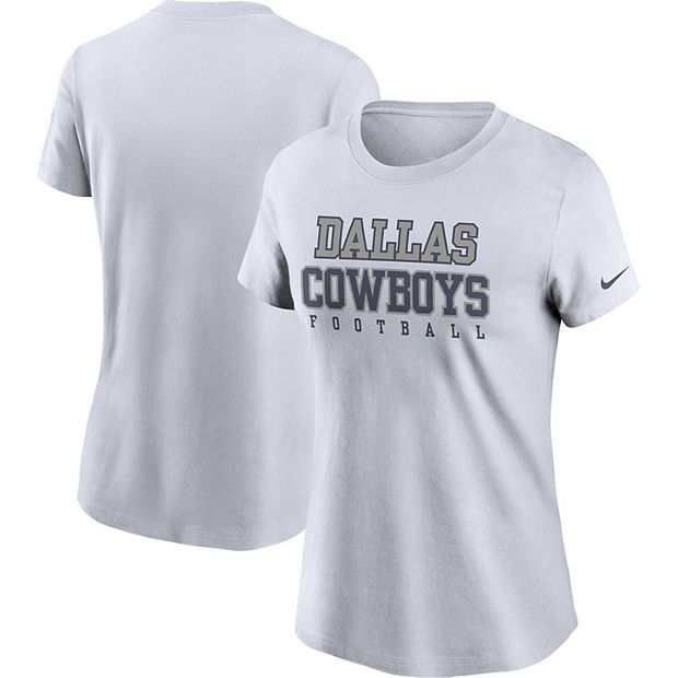 Nike Women's Dallas Cowboys Rewind White T-Shirt