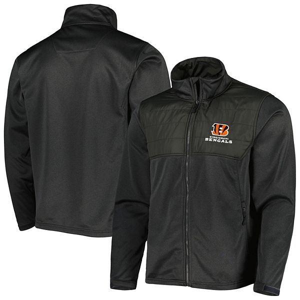 Bertie Cincinnati Bengals Colorblock Full-Zip Jacket