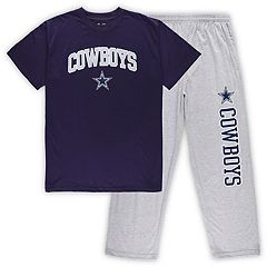 Dallas Cowboys Toddler Red Zone V-Neck Jersey Top & Pants Set -  Navy/Heathered Gray