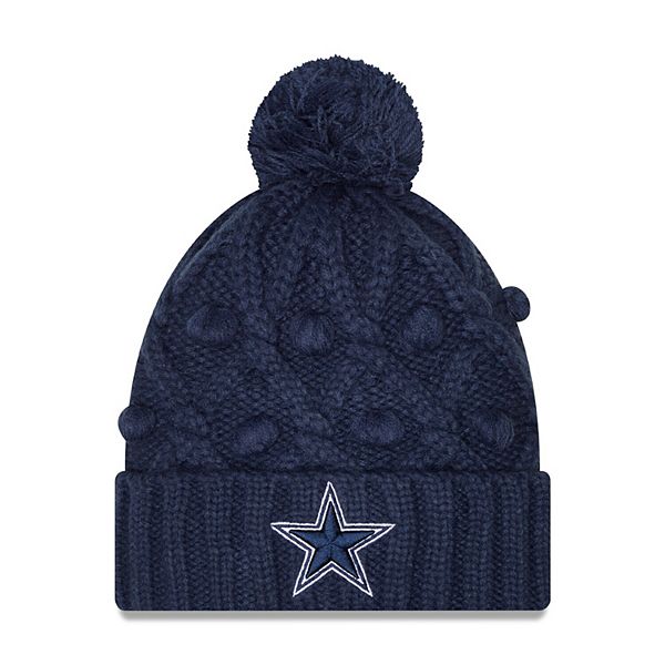 Buy New Era Authentic Collection Cowboys Dallas Cold Weather Cuffed Knit Beanie  Cap Hat One Size Fit Most, Navy, One Size at