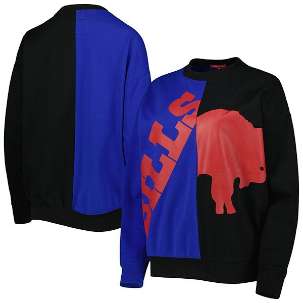 Men's Mitchell & Ness Navy Buffalo Bills Big Face Historic Logo