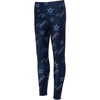 Women's Concepts Sport Navy Dallas Cowboys Breakthrough Allover Print Leggings