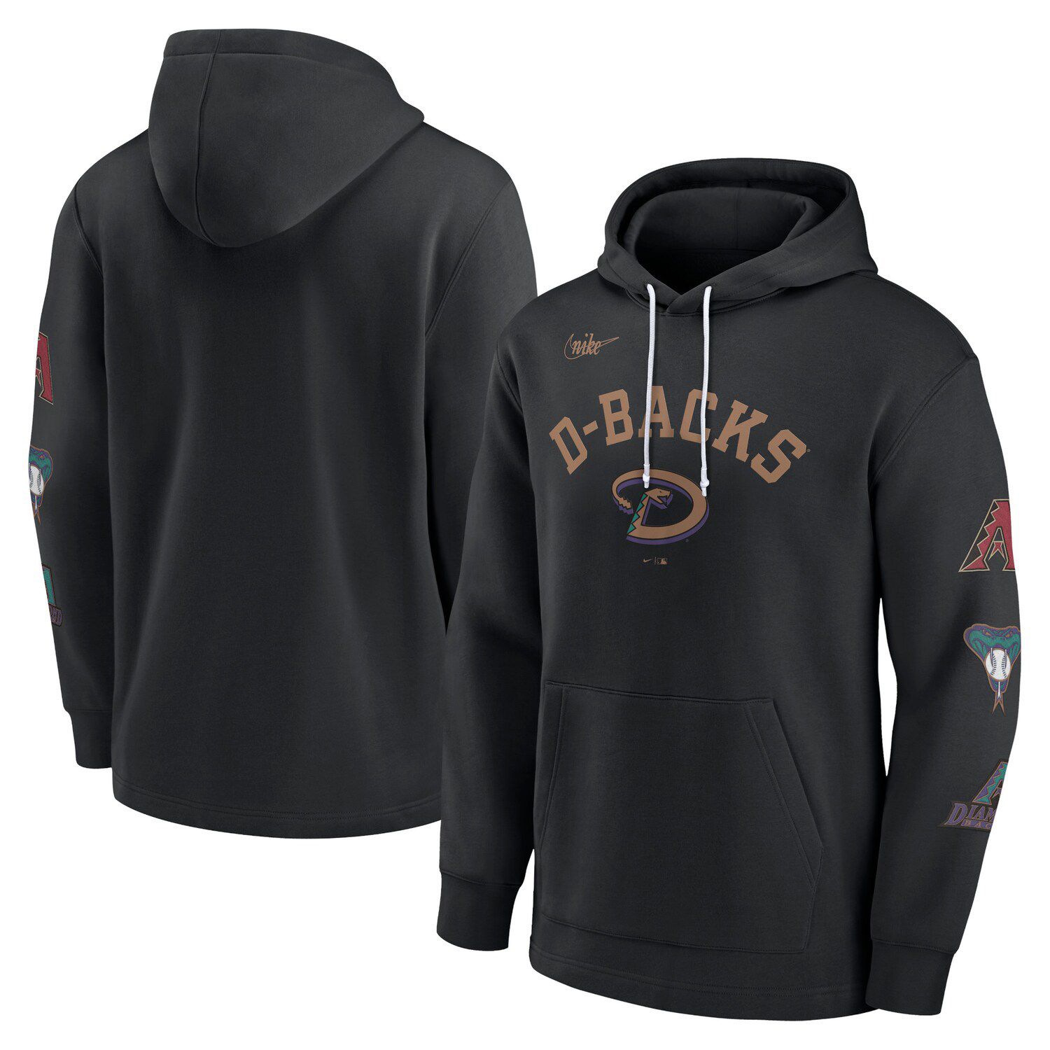 San Francisco 49ers Nike Rewind Club Fleece Hoodie - Mens