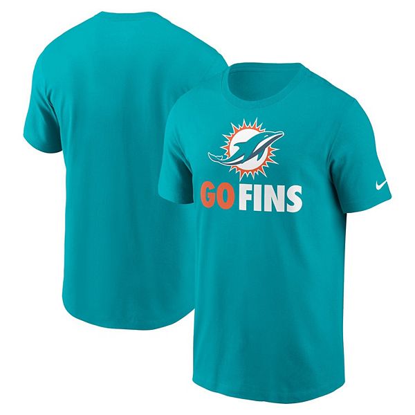 Men's Nike Aqua Miami Dolphins Local Essential T-Shirt