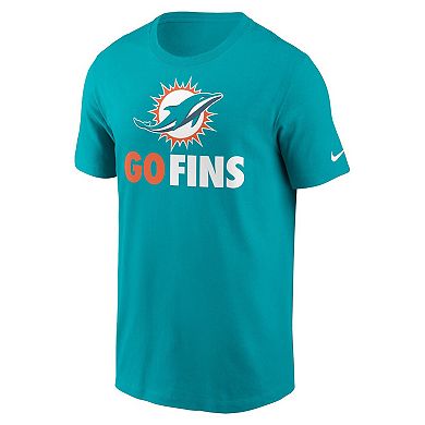 Men's Nike Aqua Miami Dolphins Local Essential T-Shirt