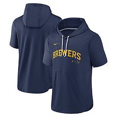 Men's Nike Navy Milwaukee Brewers Over The Shoulder T-Shirt