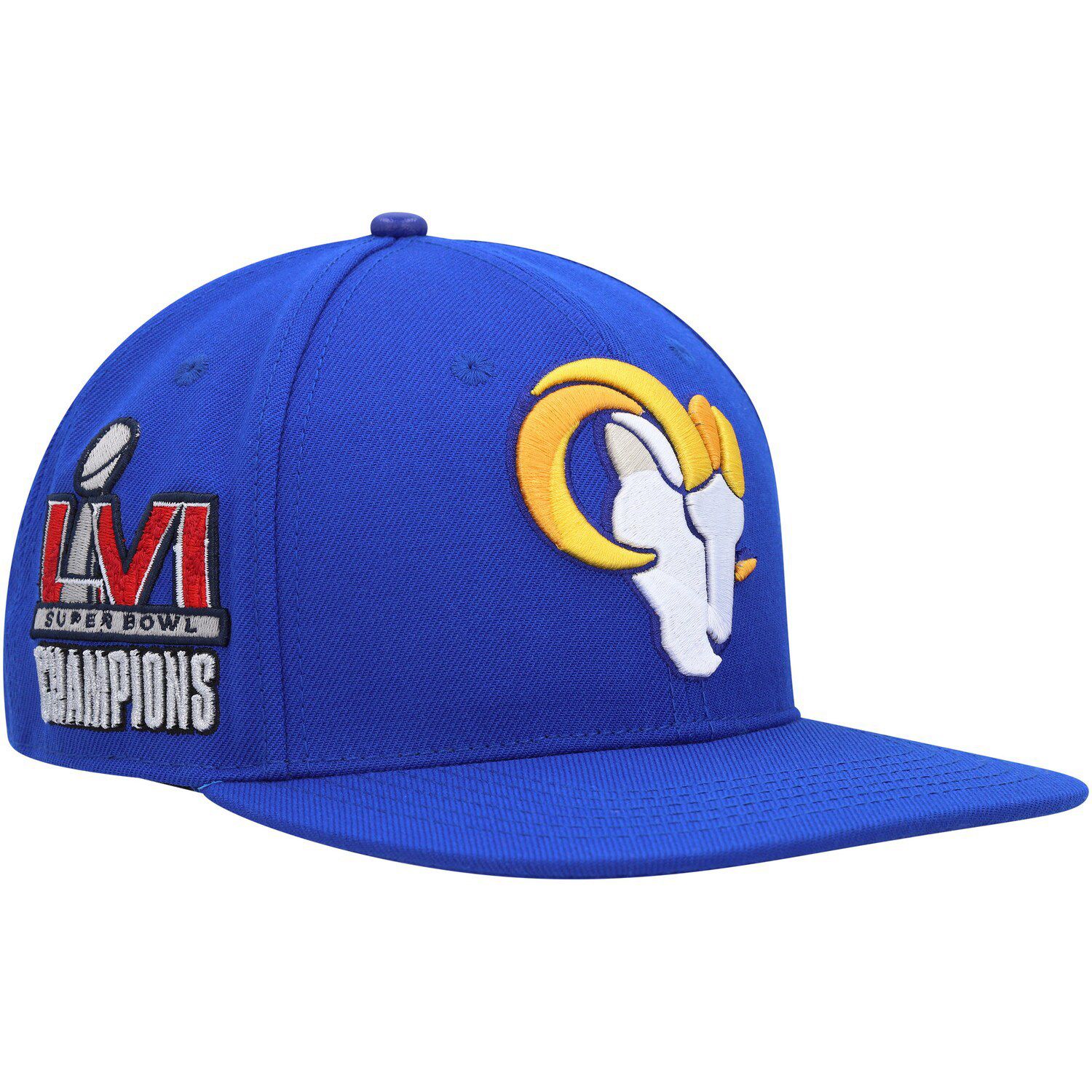 New Era Khaki/Royal Los Angeles Rams Super Bowl Champions Patch 59FIFTY Fitted Hat