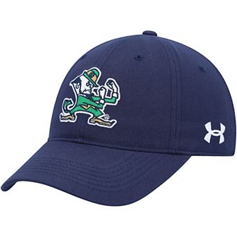 Men's Under Armour Navy Notre Dame Fighting Irish Classic Adjustable Hat