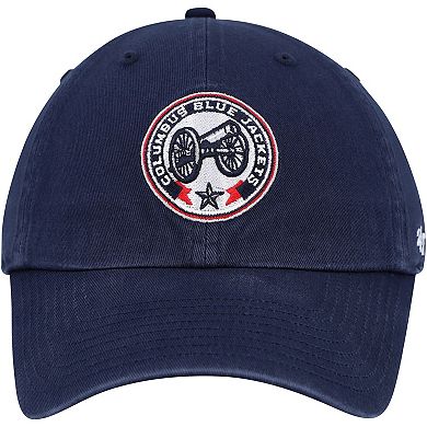 Men's '47 Navy Columbus Blue Jackets Alternate Clean Up Adjustable Hat