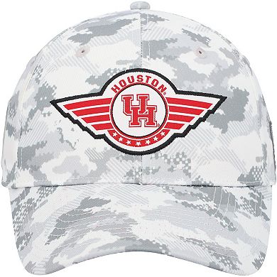 Men's Colosseum Camo Houston Cougars OHT Military Appreciation Snapback Hat