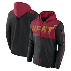 Outerstuff Youth Black Miami Heat Rim Shot Pullover Hoodie Size: Large
