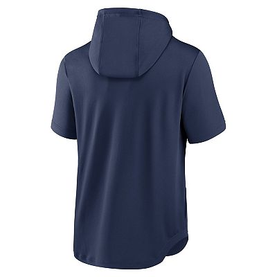 New york yankees short sleeve hoodie hotsell