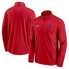 Atlanta Braves Vineyard Vines Saltwater Quarter-Zip Jacket - Light