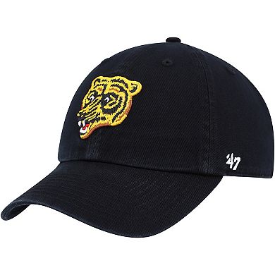 Men's '47 Black Boston Bruins Clean Up Adjustable Hat