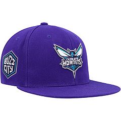 New Era Charlotte Hornets Teal Stripes 9FORTY Trucker Snapback Hat