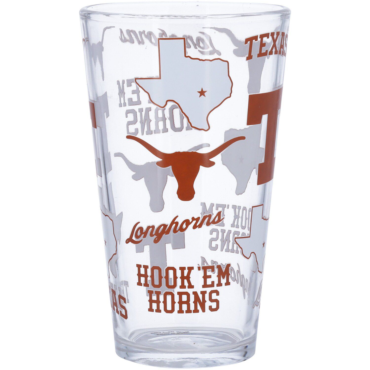 Houston Texans 16oz. Allover Print Pint Glass