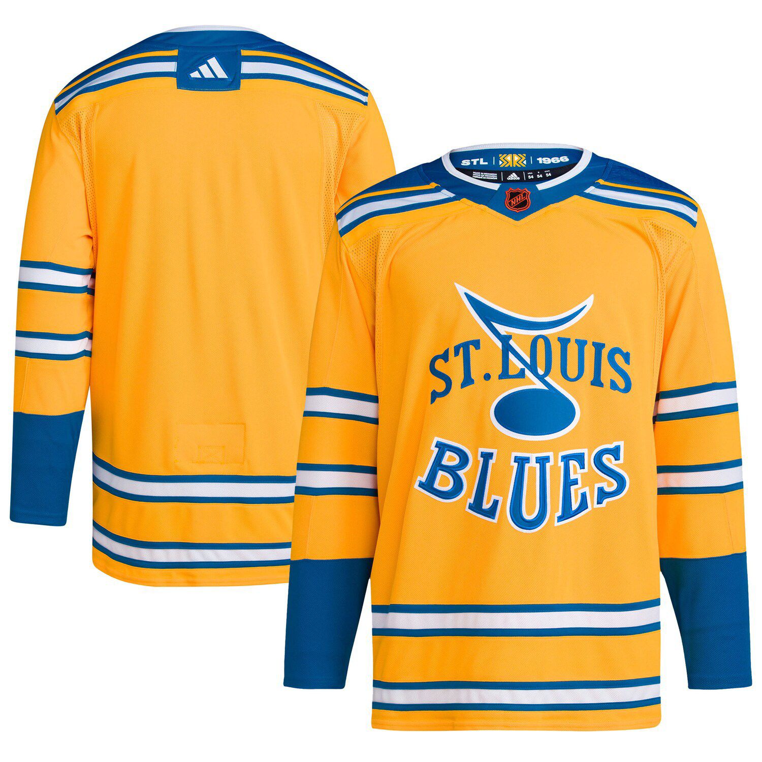 blues new retro jersey