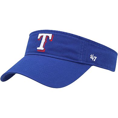 Men's '47  Royal Texas Rangers Clean Up Adjustable Visor