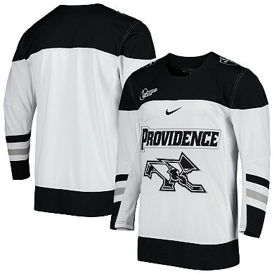 Men's Nike White Providence Friars Replica Hockey Jersey