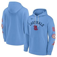 St. Louis Cardinals Antigua Women's Victory Pullover Hoodie - Heather Gray
