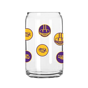 LSU Tigers 16oz. Smiley Can Glass